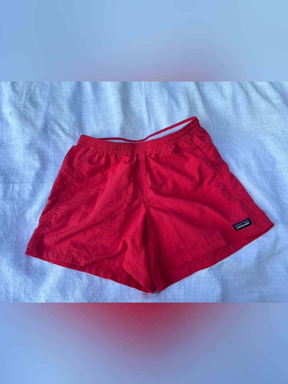 Patagonia Red Women's Athletic Shorts